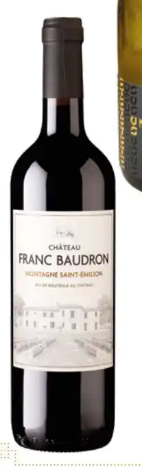 Croque Gel CHÂTEAU FRANC-BAUDRON Château Franc-Baudron 2021 BIO 13,5° offre