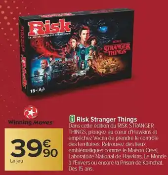 Carrefour Risk stranger things offre