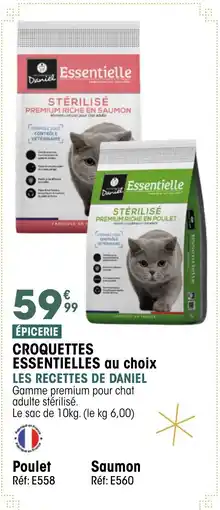 Croque Gel LES RECETTES DE DANIEL Croquettes essentielles offre