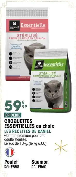 Croque Gel LES RECETTES DE DANIEL Croquettes essentielles offre