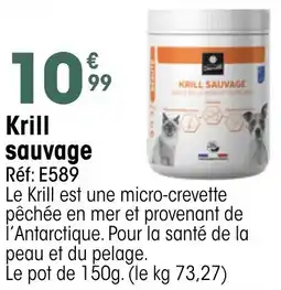 Croque Gel Krill sauvage offre