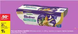 Carrefour Plats bébé blédîner bledina offre