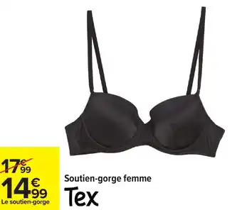Carrefour Soutien gorge femme offre
