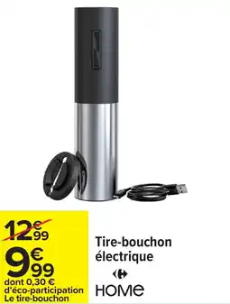 Carrefour Tire bouchon électrique offre