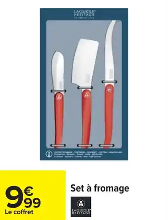 Carrefour Set à fromage offre