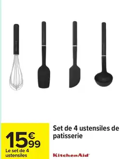 Carrefour Set de 4 ustensiles de patisserie offre