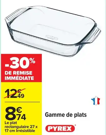 Carrefour Gamme de plats offre