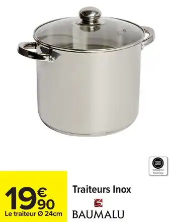 Carrefour Traiteurs inox offre