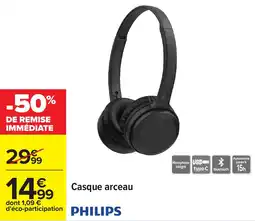 Carrefour Casque arceau offre