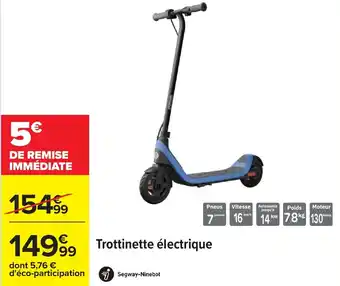 Carrefour Trottinette électrique offre