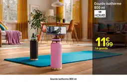 Carrefour Gourde isotherme offre