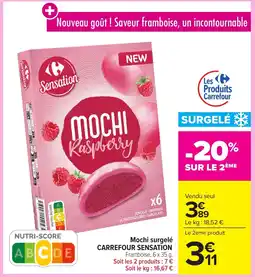 Carrefour Market Mochi surgelé carrefour sensation offre