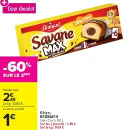 Carrefour Market Gâteau brossard offre
