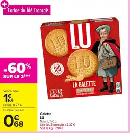 Carrefour Market Galette lu offre