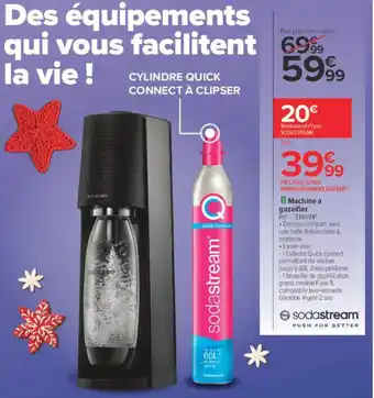 Carrefour Machine à gazeifier offre