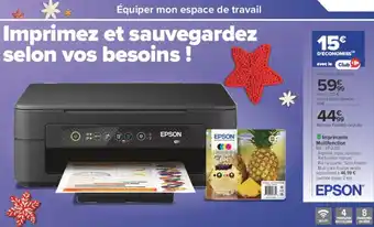 Carrefour Imprimante Multifonction offre
