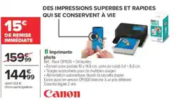 Carrefour Imprimante photo offre