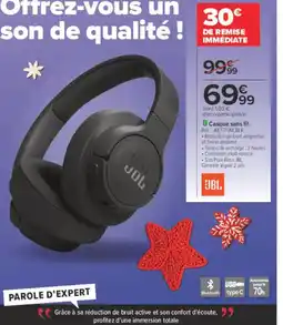 Carrefour Casque sans fil offre