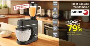 Carrefour Robot pâtissier multifonction fagor offre