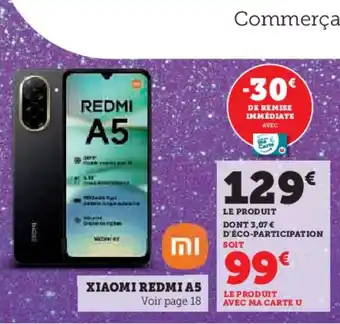Hyper U XIAOMI Redmi a5 offre