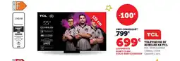 Hyper U TCL Téléviseur 55' miniled 4k offre
