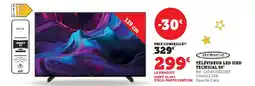 Hyper U TECHICAL Téléviseur led uhd 55" offre