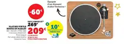 Hyper U Platine vinyle house of marley offre