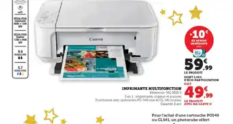 Hyper U CANON Imprimante multifonction offre