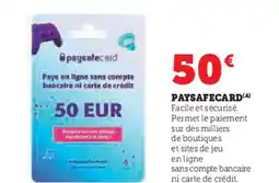 Hyper U PAYSAFECARD offre