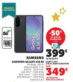 Hyper U SAMSUNG Galaxy a36 5g offre