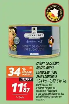 Netto Canard - confit de du sud-ouest offre