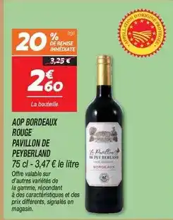 Netto Signal - aop bordeaux rouge offre
