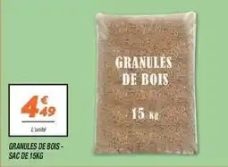 Netto Granules de bois offre
