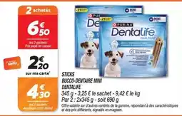 Netto Purina - sticks bucco-dentaire mini dentalife offre