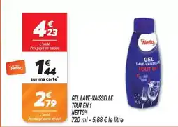Netto Netto - gel lave-vaisselle tout en 1 offre