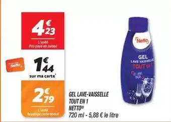 Netto Netto - gel lave-vaisselle tout en 1 offre