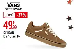 Intersport Seldan vans off the wall offre