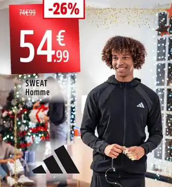 Intersport Sweat homme offre