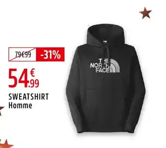 Intersport Sweatshirt homme offre