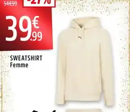 Intersport Sweatshirt femme offre