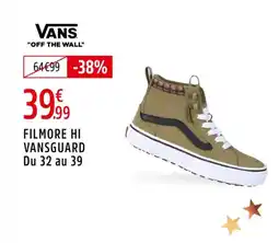Intersport Filmore hi vansguard offre