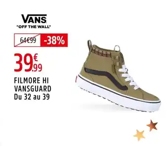 Intersport Filmore hi vansguard offre