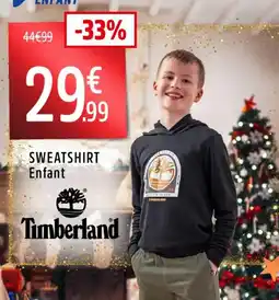Intersport Sweatshirt enfant timberland offre
