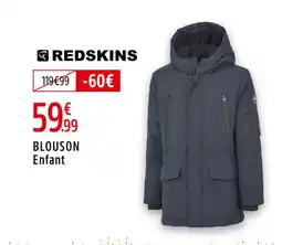 Intersport Blouson enfant redskins offre
