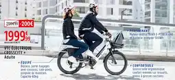 Intersport Vtc électrique crosscity + offre