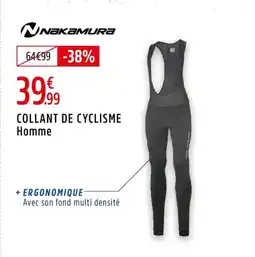 Intersport Collant de cyclisme homme offre