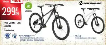 Intersport Vtt summit 700 adulte offre