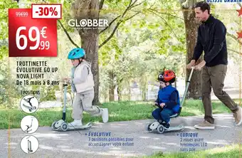 Intersport Trottinette évolutive go up nova light offre