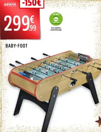 Intersport Baby-foot offre