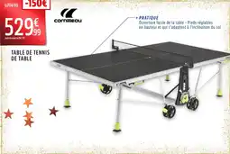 Intersport Table de tennis de table offre